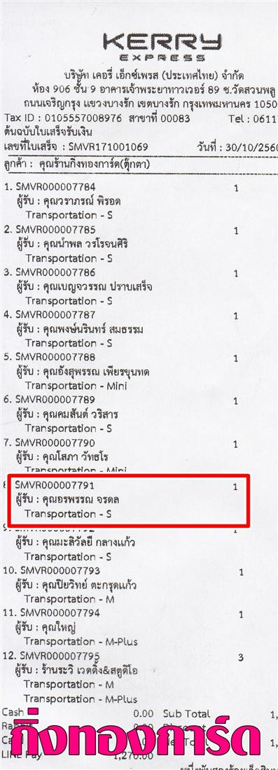 [Kerry] Ѵ  ػ Ҵ 5 x 7  Ẻ˹ ͧ س þó ºǤѺ 