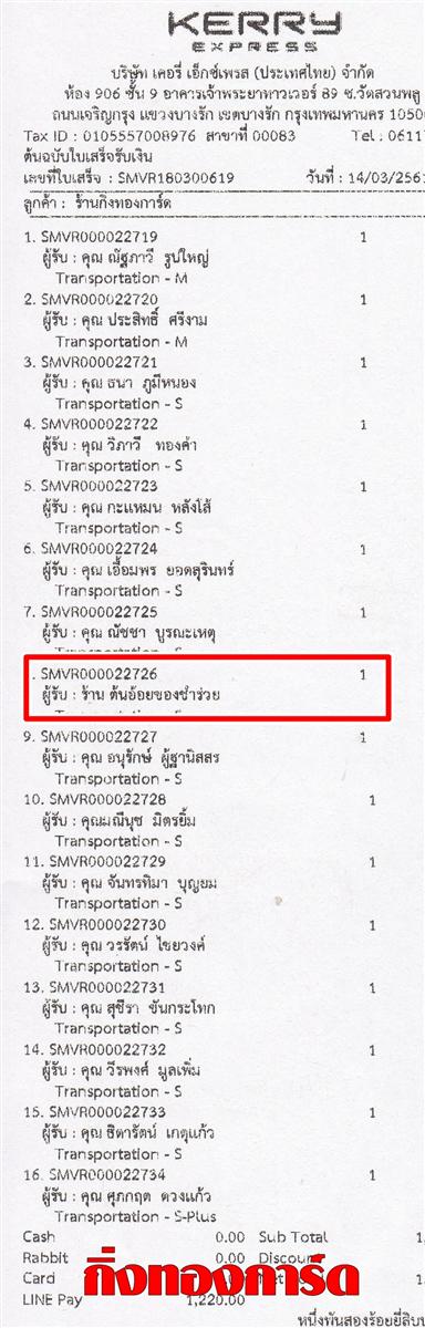 [Kerry] Ѵ 촾 ػ Ҵ 5 x 7  Ẻ˹ ͧ (3403) ҹͧ͢ ǤѺ
