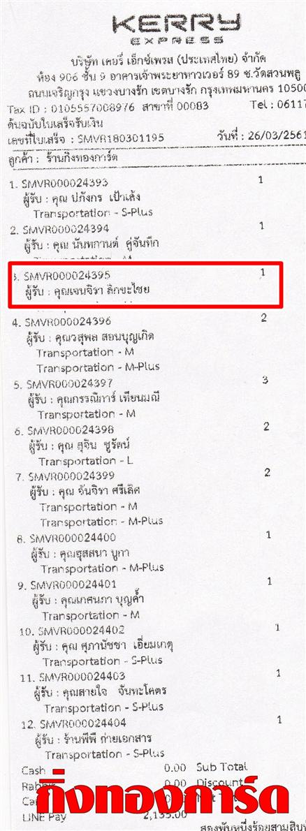 [Kerry] Ѵ  觧ҹ Ҵ 5 x 7  Ẻ˹ ͧ س ਹ ºǤѺ