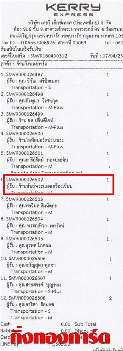 [Kerry] Ѵ  觧ҹ Ҵ 4x6 / 4x7.5 /5x7  Ẻ˹ ͧ ҹѹʧͧ¹ 