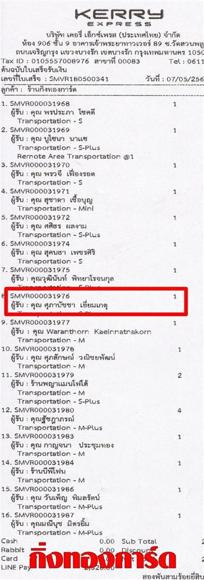 [Kerry] Ѵ  觧ҹ Ҵ 5 x 7  Ẻ˹ ͧ س ҳѪ ºǤѺ