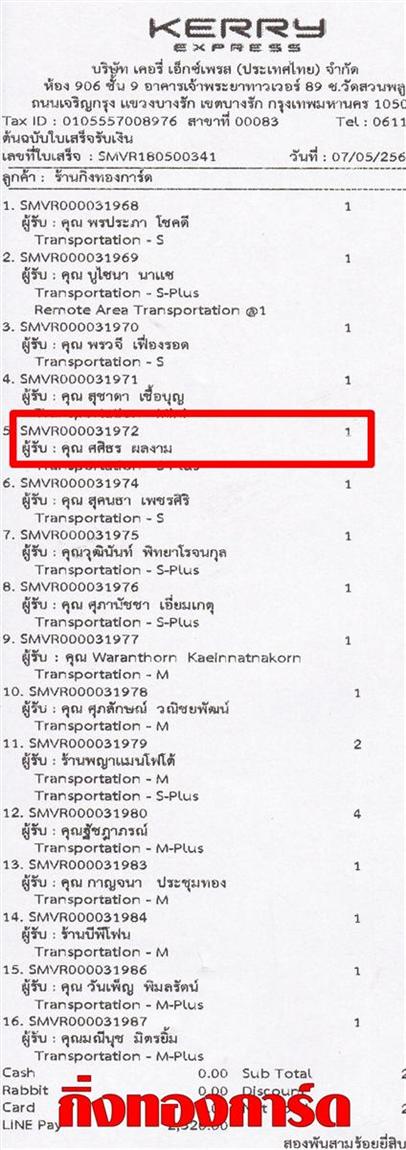 [Kerry] Ѵ 촾 ػ Ҵ 5 x 7  Ẻ˹ ͧ (3392) س Ը ºǤѺ