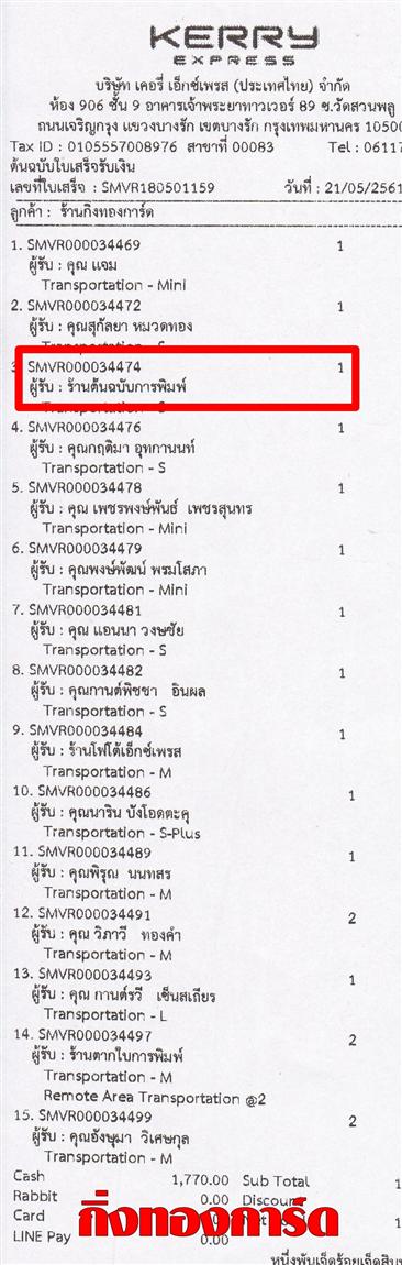 [Kerry] Ѵ  ػ Ҵ 5 x 7  Ẻ˹ ͧ ҹ鹩Ѻþ ºǤѺ