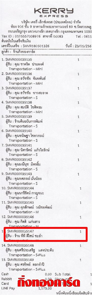 [Kerry] Ѵ  ػ Ҵ 5 x 7  Ẻ˹ ͧ ҹշ 䫹  ºǤѺ