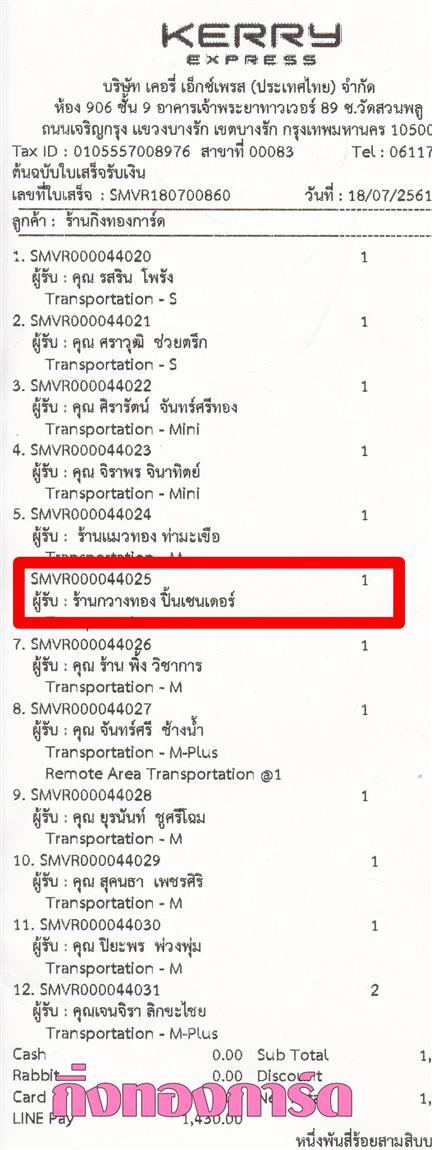 [Kerry] Ѵ  觧ҹ Ҵ 5 x 7  Ẻ˹ ͧ ҹҧͧ  ǤѺ