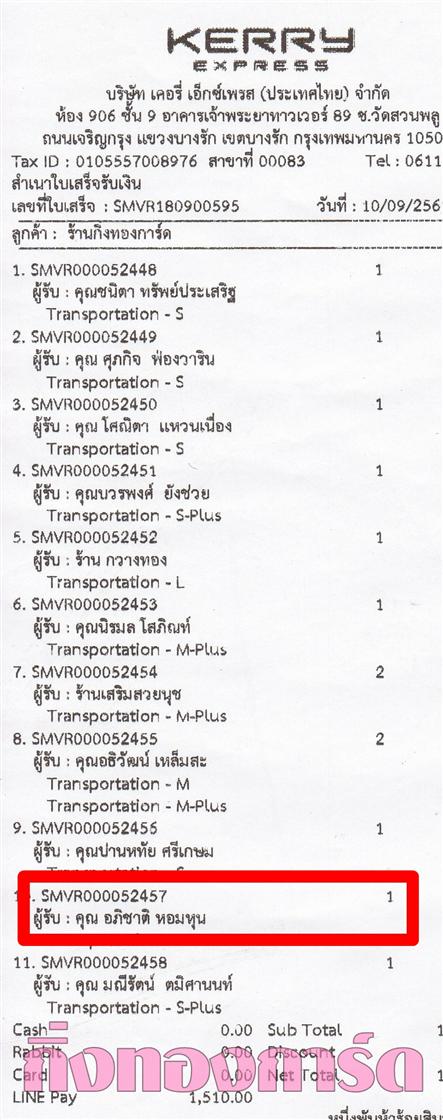 [Kerry] Ѵ  촧ҹԸ Ҵ 5 x 7  Ẻ˹ ͧ س Ԫҵ ºǤѺ