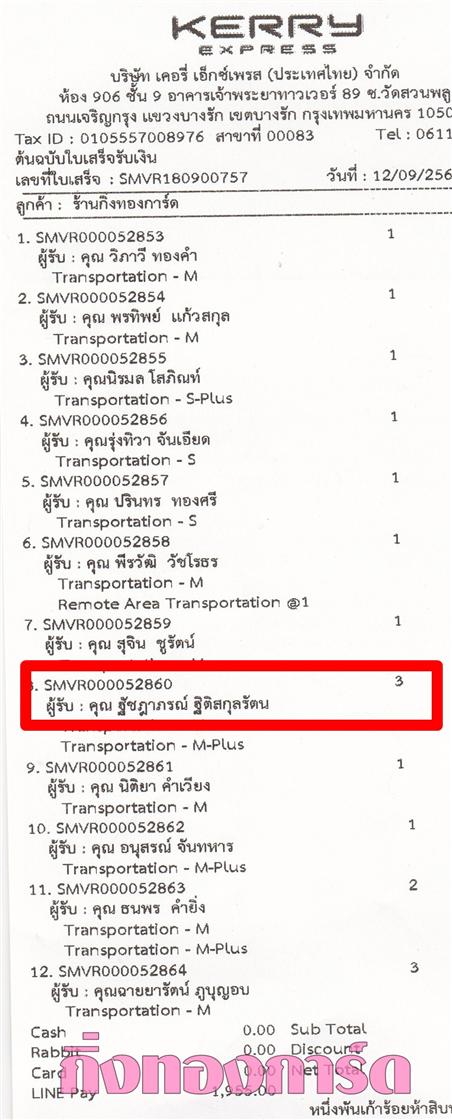 [Kerry] Ѵ ͧժ     7 Ҵ 4.25 x 6.25  ˹ 80  ա س Ѫó Ѻ
