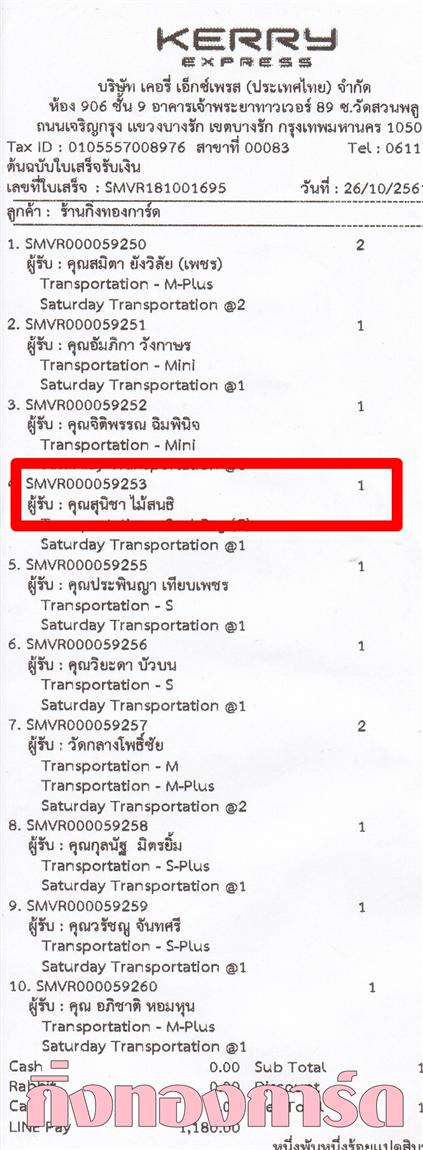 [Kerry] Ѵ  ػ Ҵ 5 x 7  Ẻ˹ ͧ س عԪ ºǤѺ