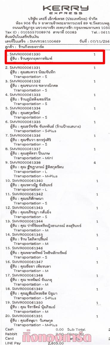 [Kerry] Ѵ  ػ Ҵ 5 x 7  Ẻ˹ ͧ ҹضĵþ ºǤѺ