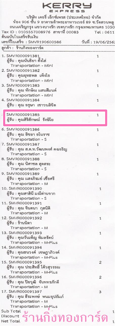 [Kerry] Ѵ ͧդ  29 Ҵ 5.25 x 7.25  ˹ 80  ա س ѡɳ ºǤѺ