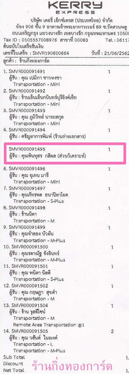 [Kerry] Ѵ ͧտ  29 Ҵ 5.25 x 7.25  ˹ 80  ա س Թ  ºǤѺ