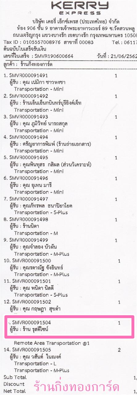 [Kerry] Ѵ ͧժ    7 Ҵ 4.25 x 6.25  ˹ 80  ա ҹʴ䫹 ǤѺ