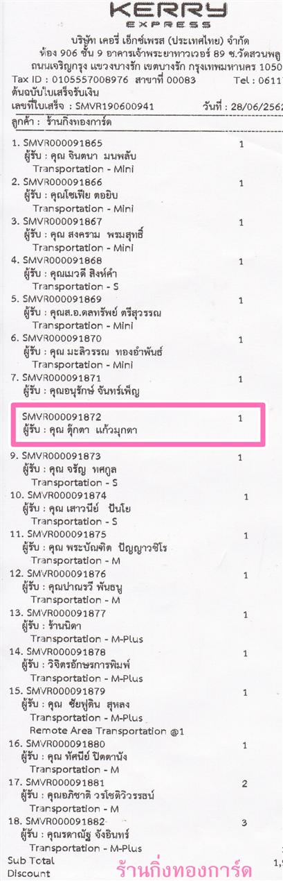 [Kerry] Ѵ ͧտ  29 Ҵ 5.25 x 7.25  ˹ 80  ա س ꡵  ºǤѺ