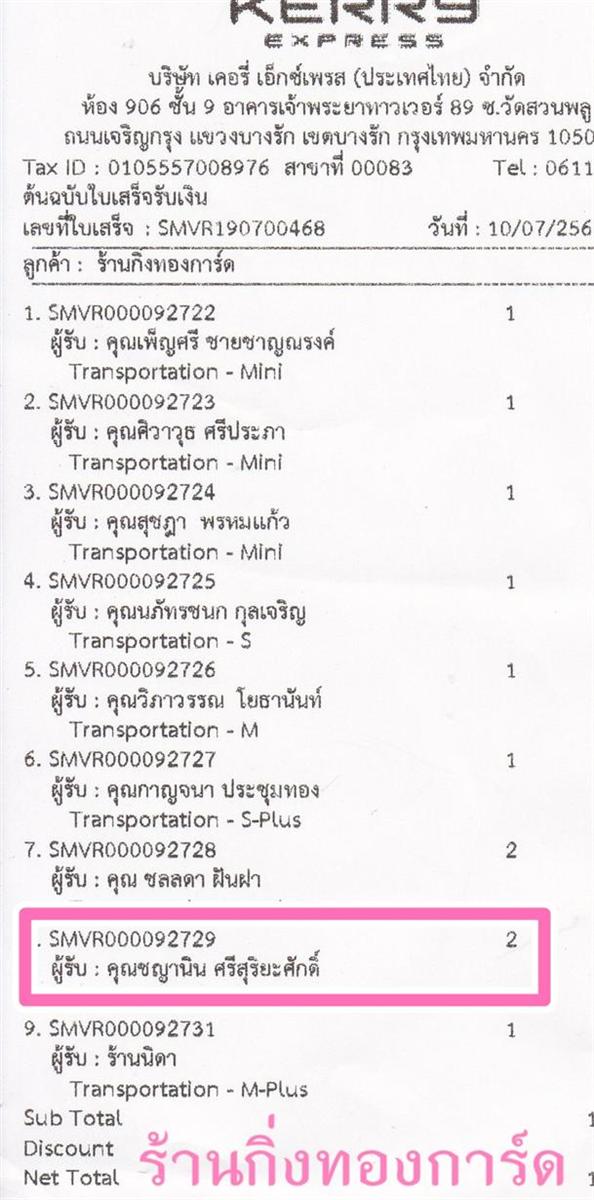 [Kerry] Ѵ ͧժ     29 Ҵ 5.25 x 7.25  ˹ 80  ա سҹԹ ǤѺ