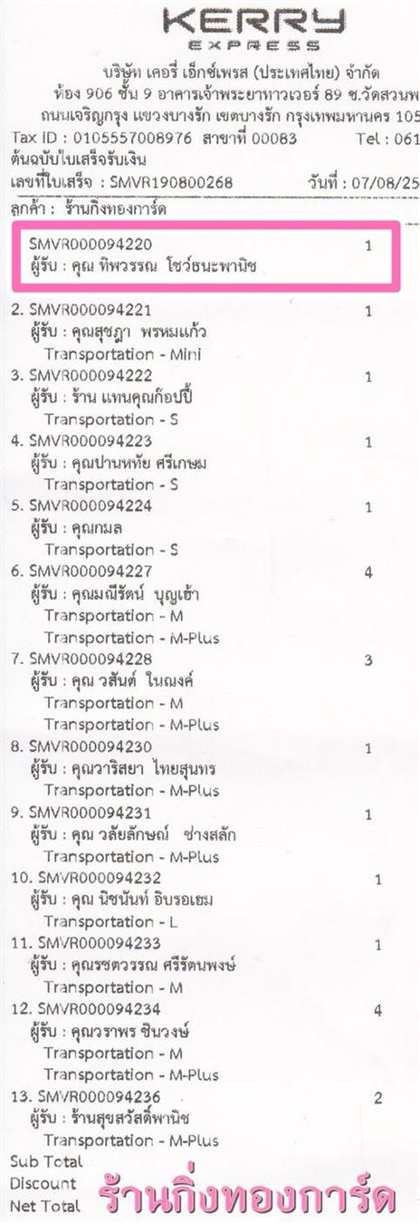 [Kerry] Ѵ ͧտ  29 Ҵ 5.25 x 7.25  ˹ 80  ա س Ծó  ºǤѺ