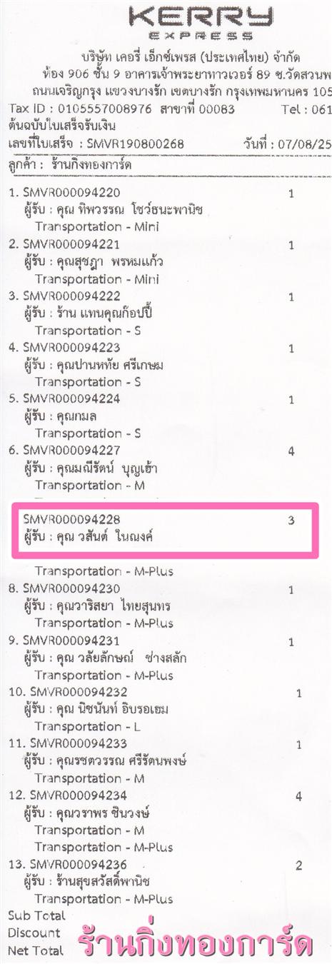 [Kerry] Ѵ ͧդ   29 Ҵ 5.25 x 7.25  ˹ 80  ա س ѹ ºǤѺ