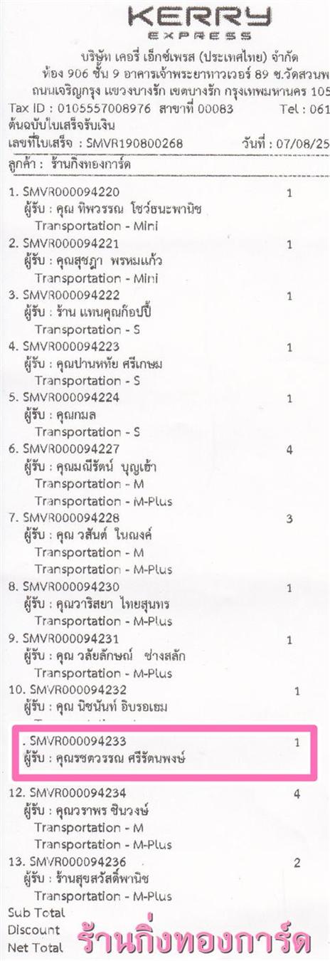 [Kerry] Ѵ 촾 촷ӺحʹԹ Ҵ 5 x 7  Ẻ˹ ͧ (85392) س êó Ѻ 