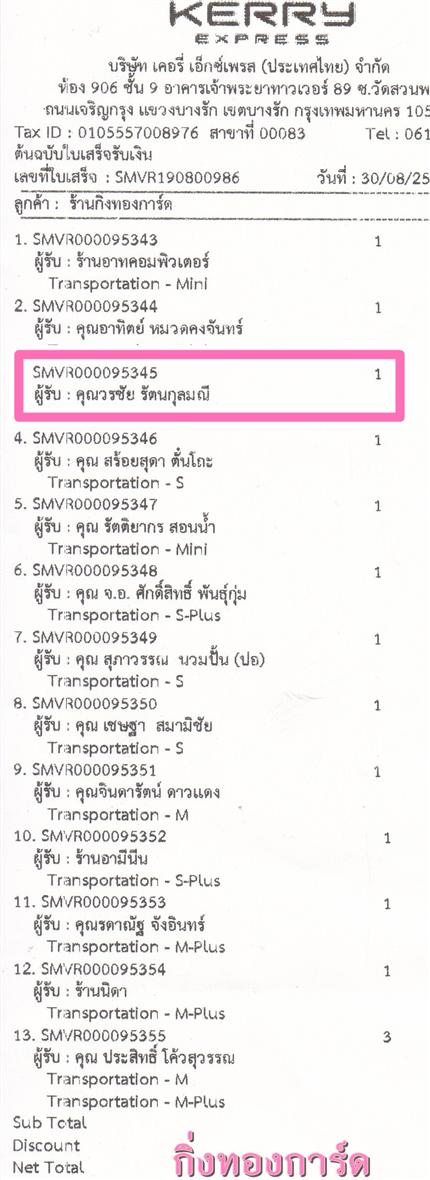 [Kerry] Ѵ  طǹ ͧѰ  Ҵ 5 x 7  ˹ ͧ س ê º¤Ѻ