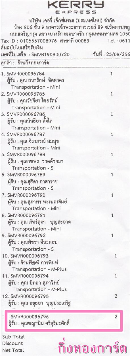 [Kerry] Ѵ ͧժ  29 Ҵ 5.25 x 7.25  ˹ 80  ա س ҹԹ ºǤѺ