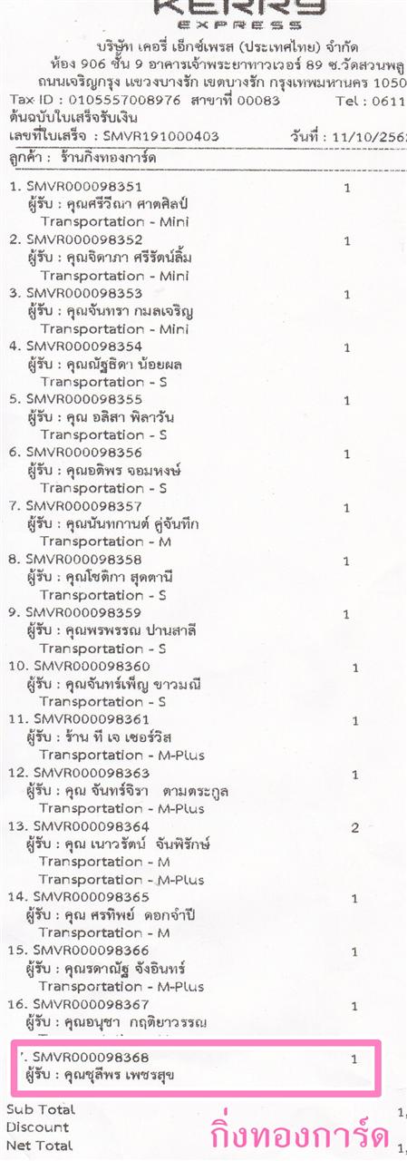 [Kerry] Ѵ  ػ Ҵ 5 x 7  ẺѺǹ ͧ س վ ºǤѺ