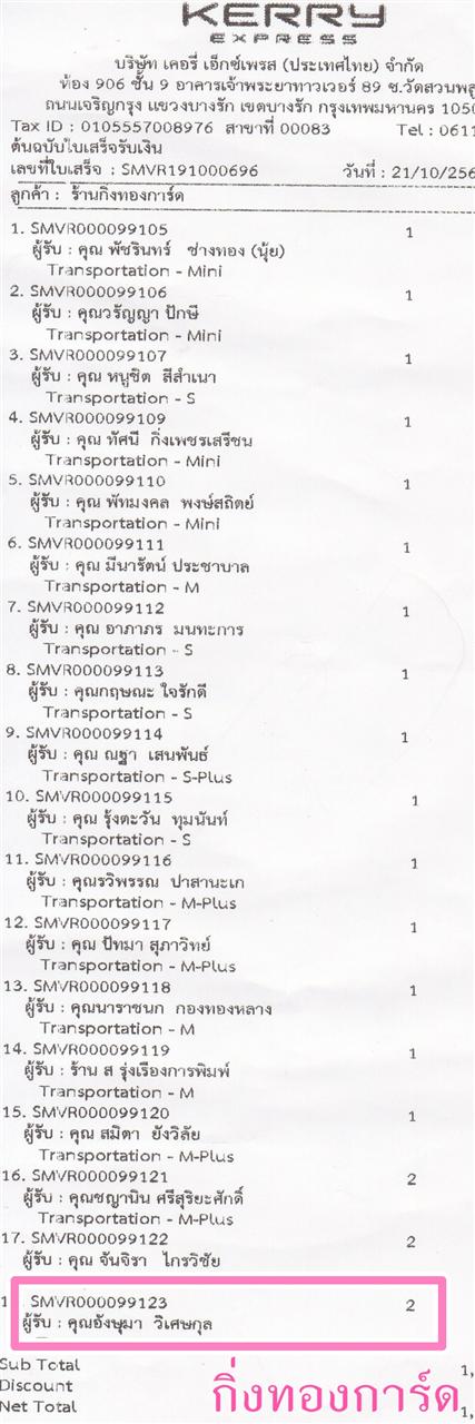[Kerry] Ѵ  ػ Ҵ 5 x 7  Ẻ˹ ͧ س ѧ ºǤѺ