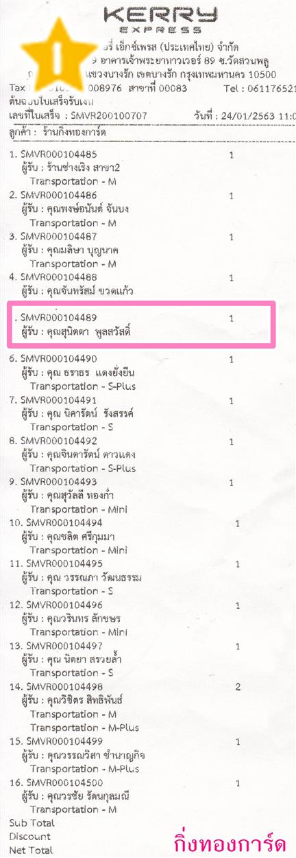 [Kerry] Ѵ 촾 ػ Ҵ 5 x 7  Ẻ˹ ͧ (3422) س عԵ ºǤѺ