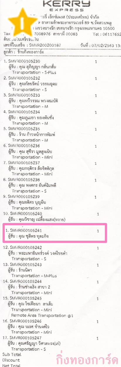 [Kerry] Ѵ 촾 ػ Ҵ 5 x 7  Ẻ˹ ͧ (3403) س վ ºǤѺ