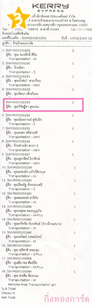 [Kerry] Ѵ 촾 ػ Ҵ 5 x 7  Ẻ˹ ͧ (3412) س ŰԵ ºǤѺ 
