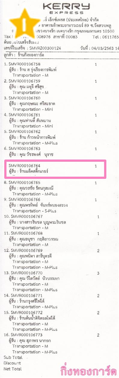 [Kerry] Ѵ  ػ Ҵ 5 x 7  Ẻ˹ ͧ ҹʵ ºǤѺ