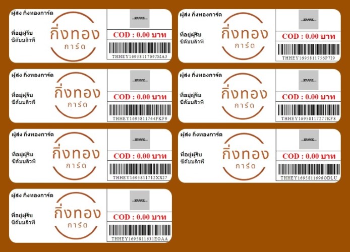 [DHL] Ѵ ͧһ ͧԹ ͧԴ ͧ»Ѩ ͧ  9 Ҵ 4x9   մѺǾ ǤѺ